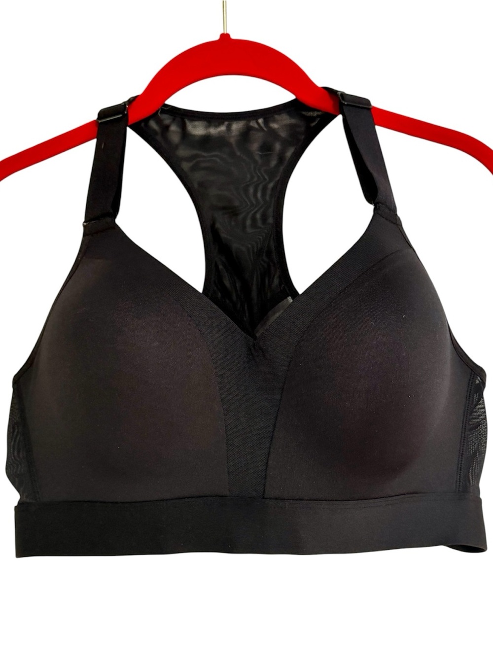 Spyder Women’s High-Impact Convertible Racerback Sports Bra Black Large